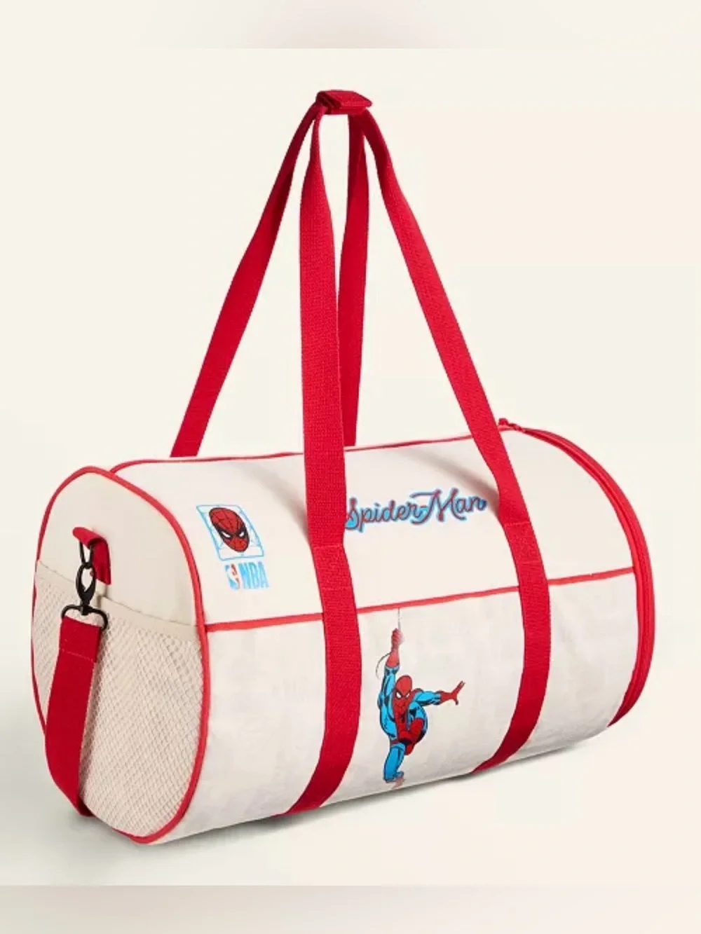Spider-Man NBA Collab Duffel Bag Officially Licensed